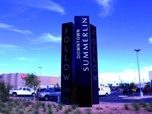 美國內華達州拉斯維加斯市區薩默林室外led全彩顯示屏