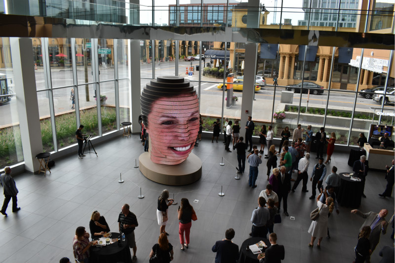 美國哥倫布市會(huì)議中心異形屏