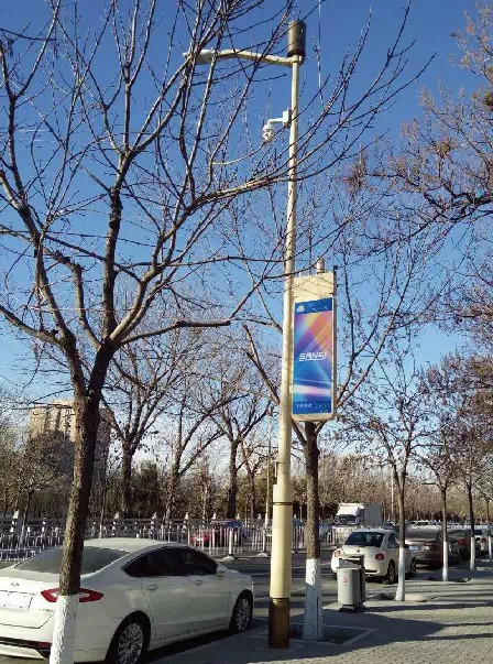 智慧路燈標桿項目:北京左安門