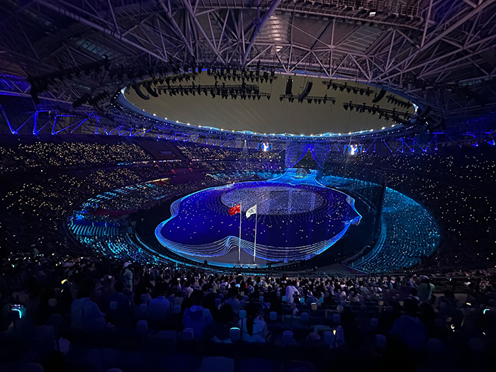 電競(jìng)首金,LED顯示屏,高清呈現(xiàn),亞運(yùn)精彩,這家企業(yè)來自閔行